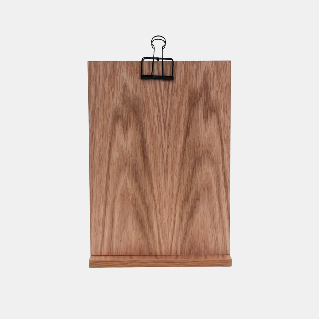 MOOD | Clip Stand Slim - A4 Oak | Shut the Front Door