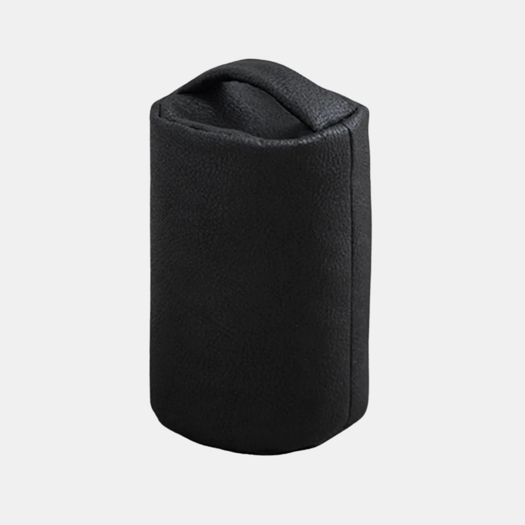 MOOD | Door Stop Leather Black | Shut the Front Door