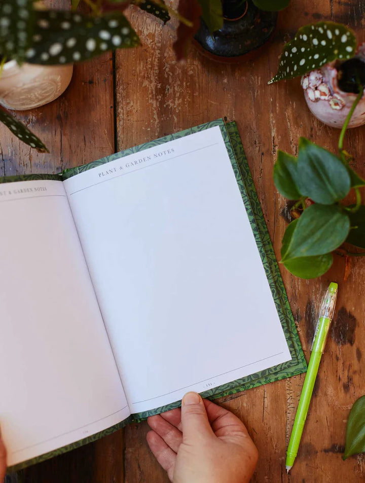 Write to Me Stationery | Plant & Garden Journal - Green | Shut the Front Door