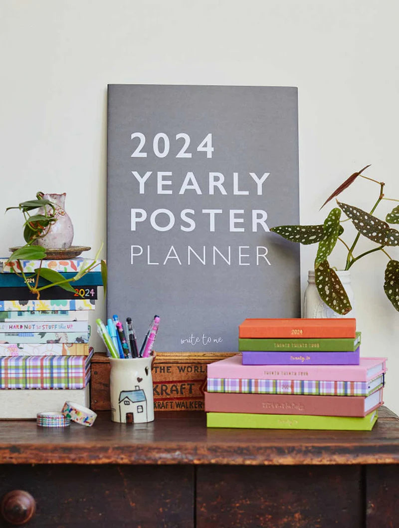 2024 Desktop Planner 12 Months- A3 – Lincraft New Zealand