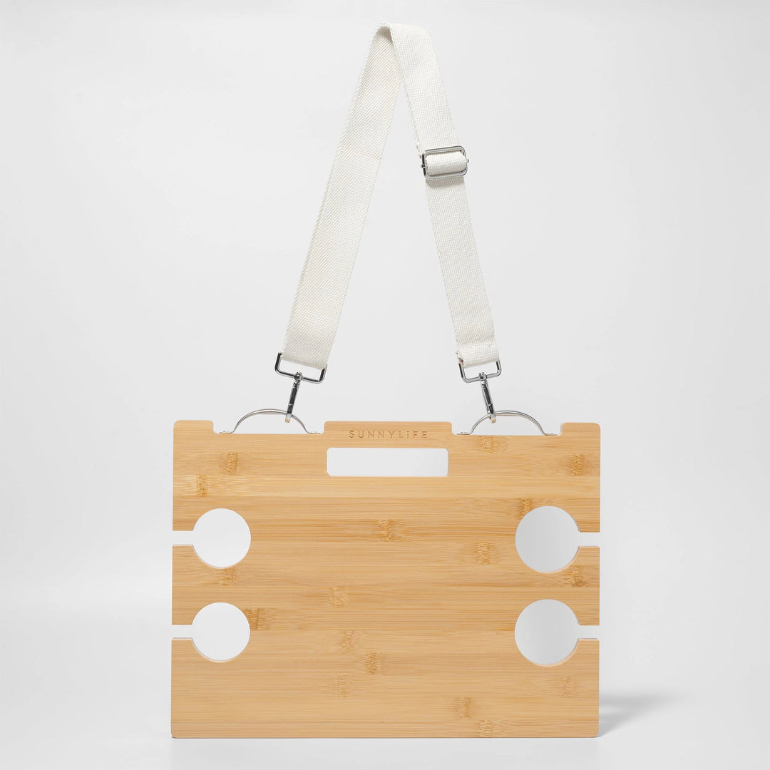 Sunnylife | Portable Picnic Table - Le Weekend Natural | Shut the Front Door