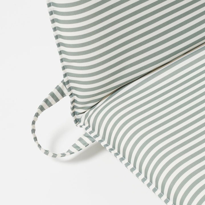 Sunnylife | Folding Seat - The Vacay Olive Stripe | Shut the Front Door