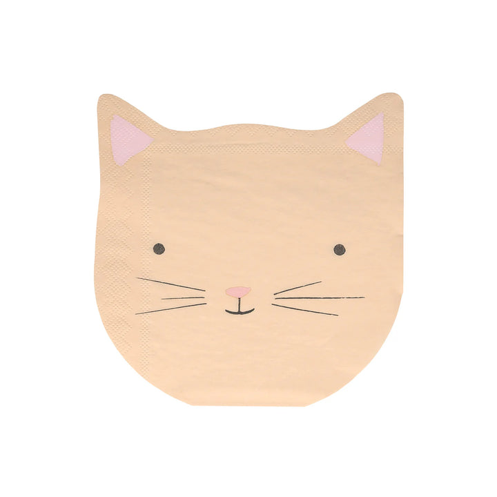 Meri Meri | Cat Napkins - Large | Shut the Front Door