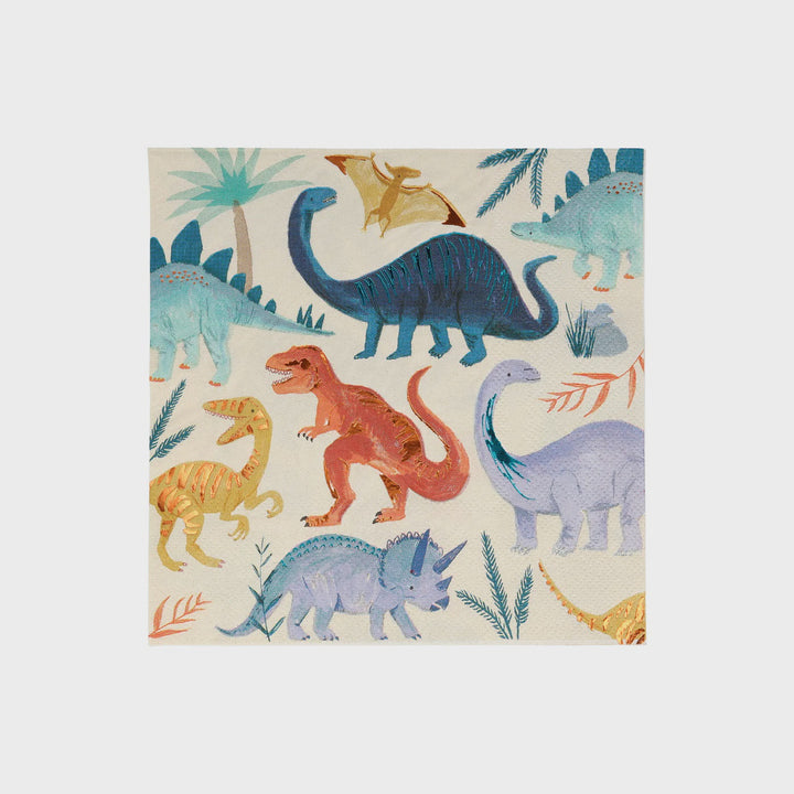 Meri Meri | Dinosaur Kingdom Napkins - Large | Shut the Front Door