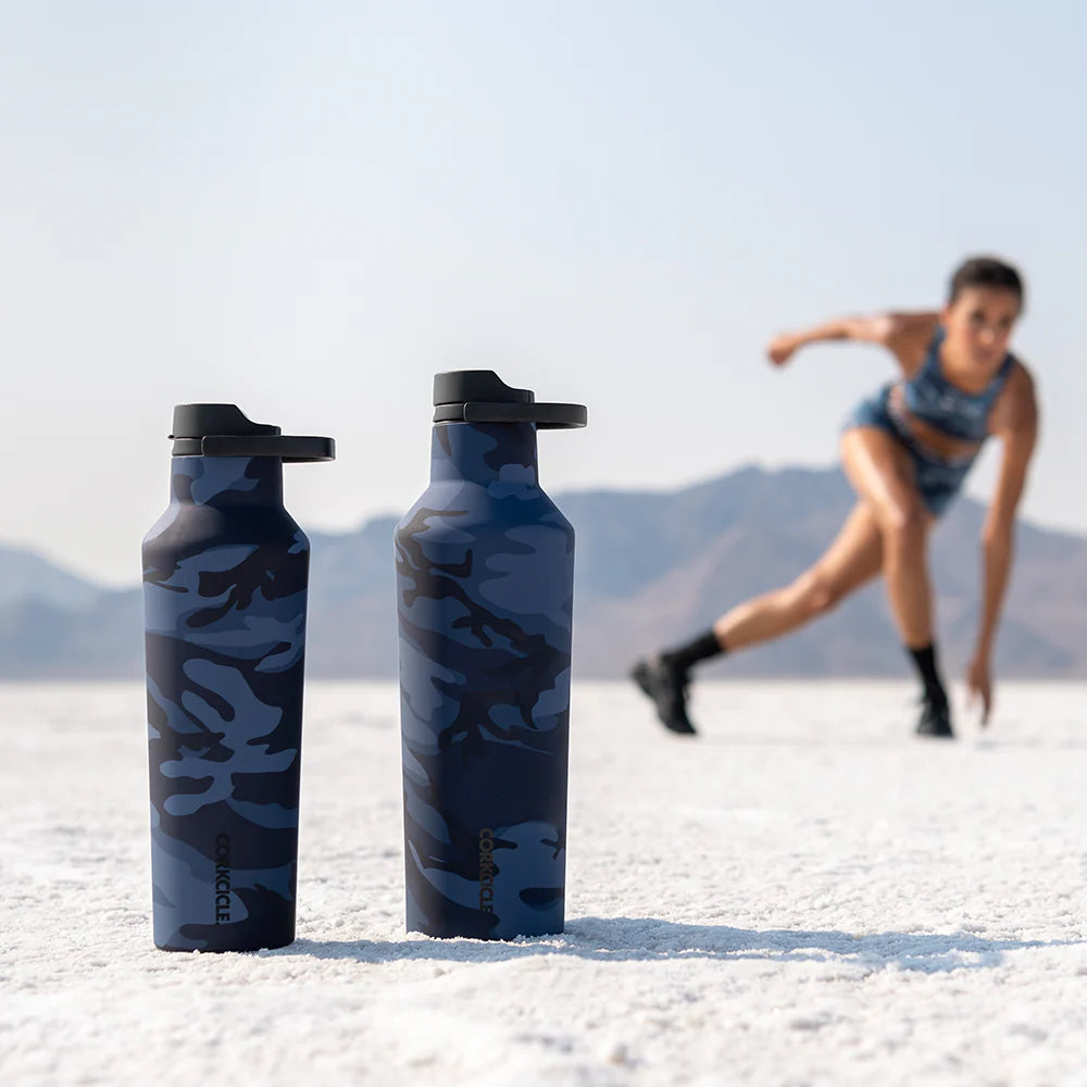 Corkcicle | Corkcicle Series A Sports Canteen 950ml - Navy Camo | Shut the Front Door