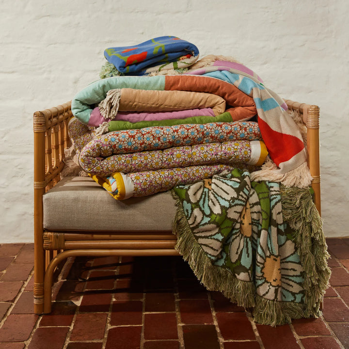 SAGE & CLARE | Posie Knit Throw | Shut the Front Door