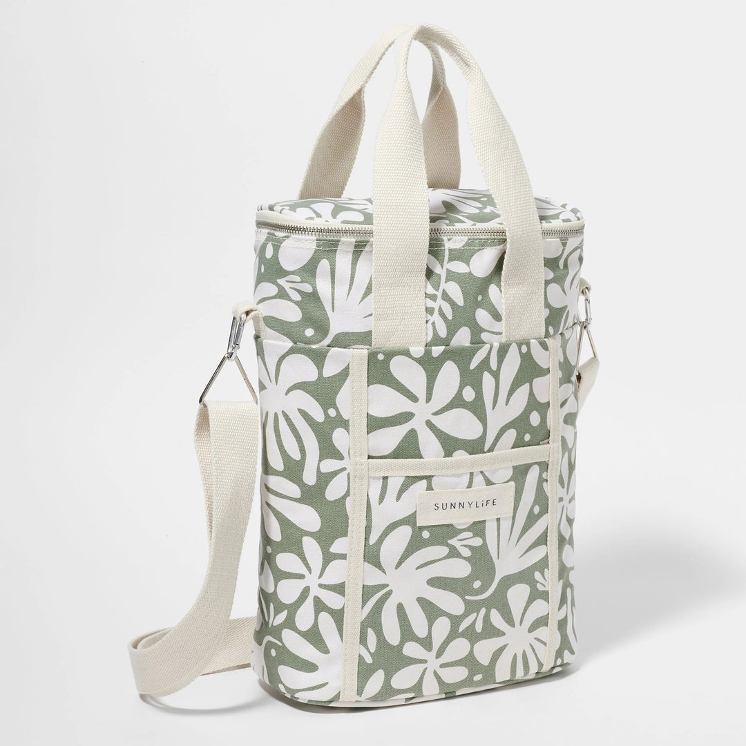 Sunnylife | Canvas Cooler Bag - The Vacay Olive | Shut the Front Door