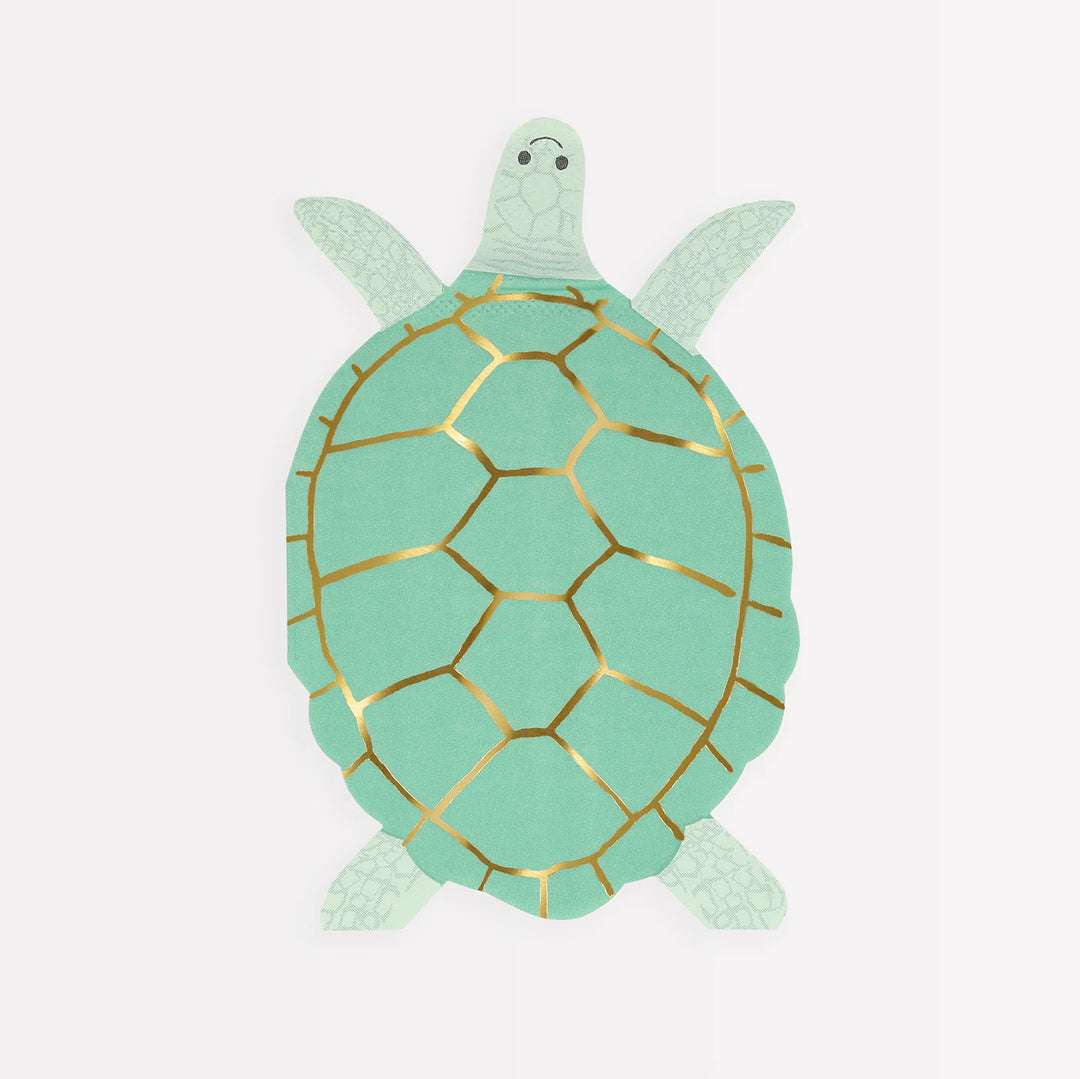 Meri Meri | Turtle Napkins - Large | Shut the Front Door