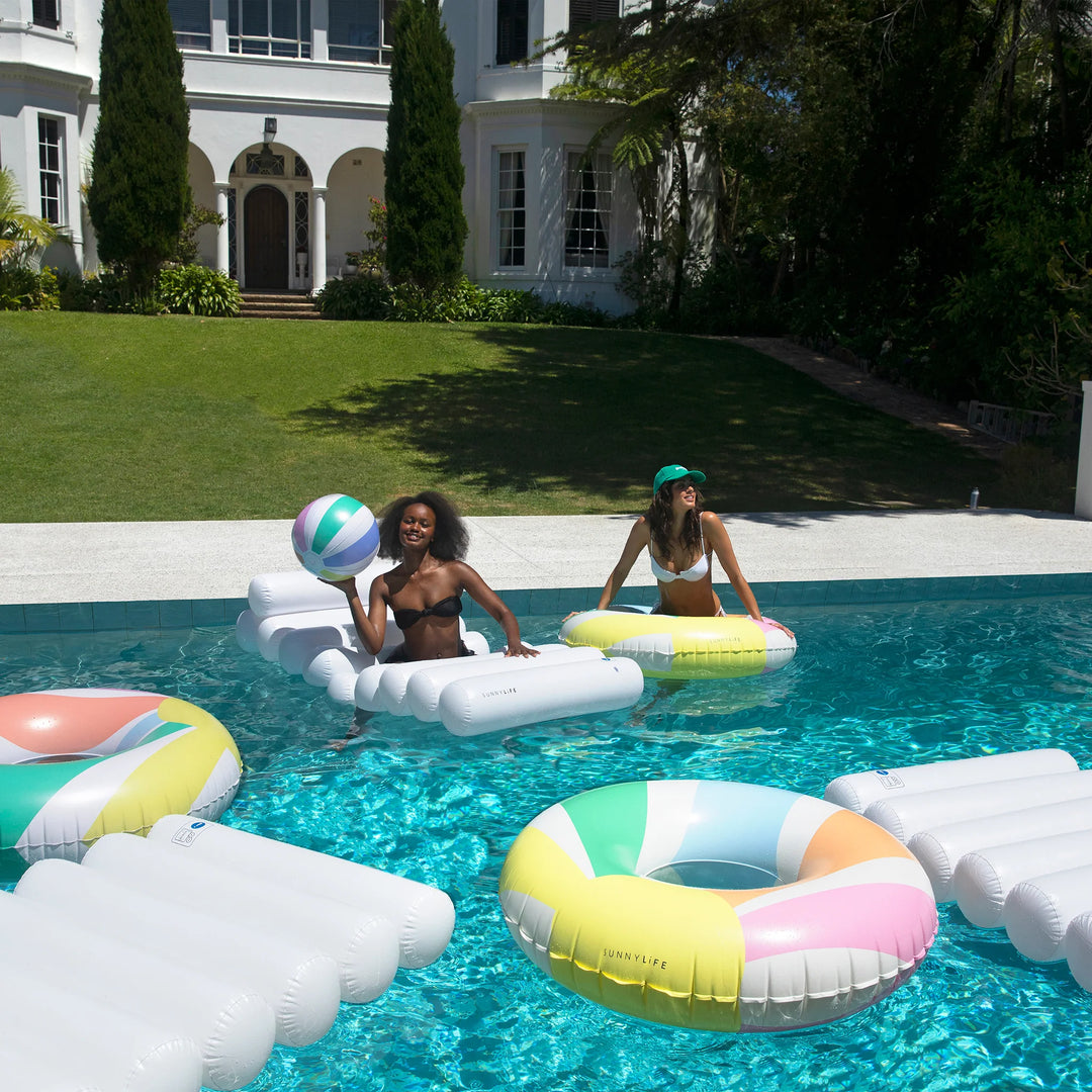 Sunnylife | Pool Side Inflatable Beach Ball - Pastel Gelato | Shut the Front Door