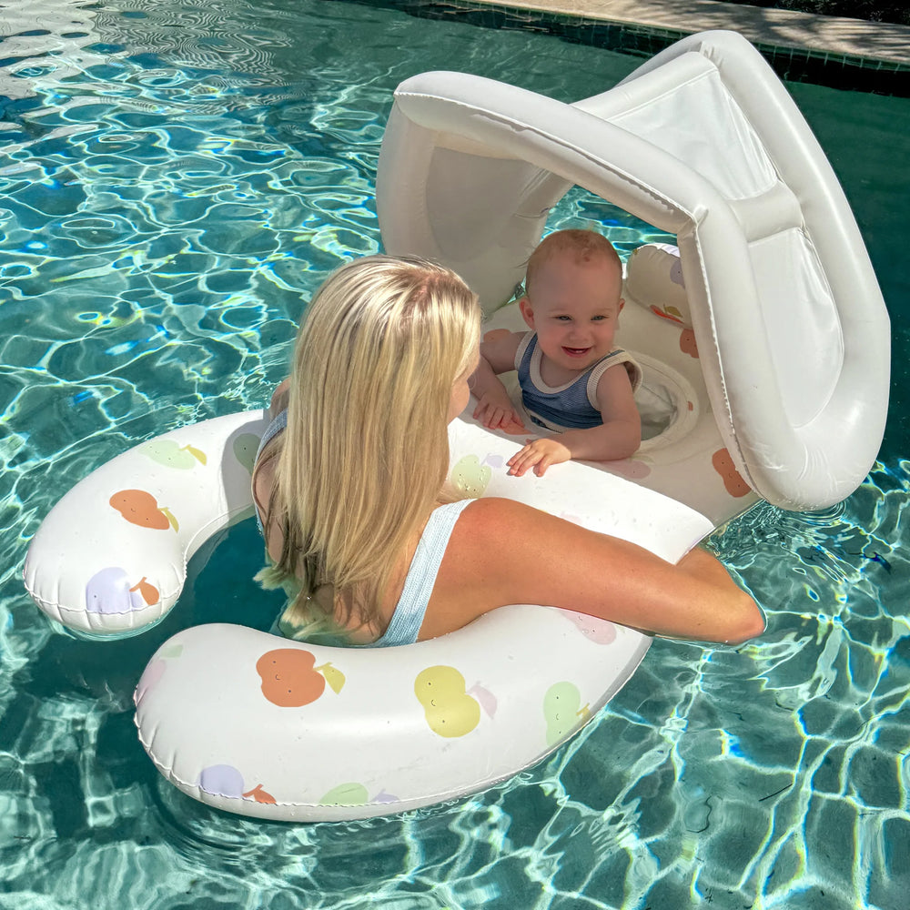 Sunnylife | Float Together Baby Seat - Apple Sorbet Multi | Shut the Front Door