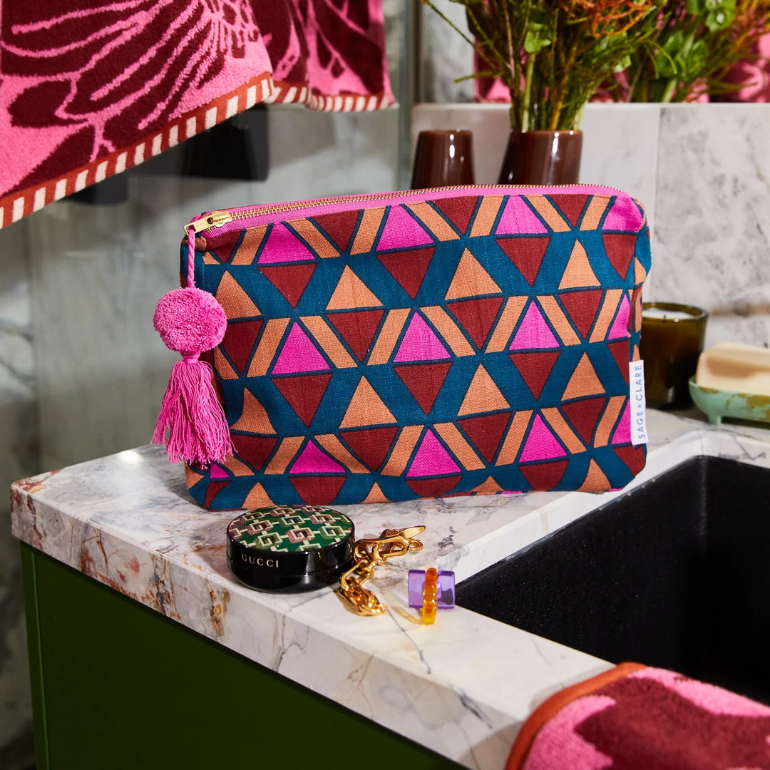 SAGE & CLARE | Pirro Cosmetic Bag | Shut the Front Door