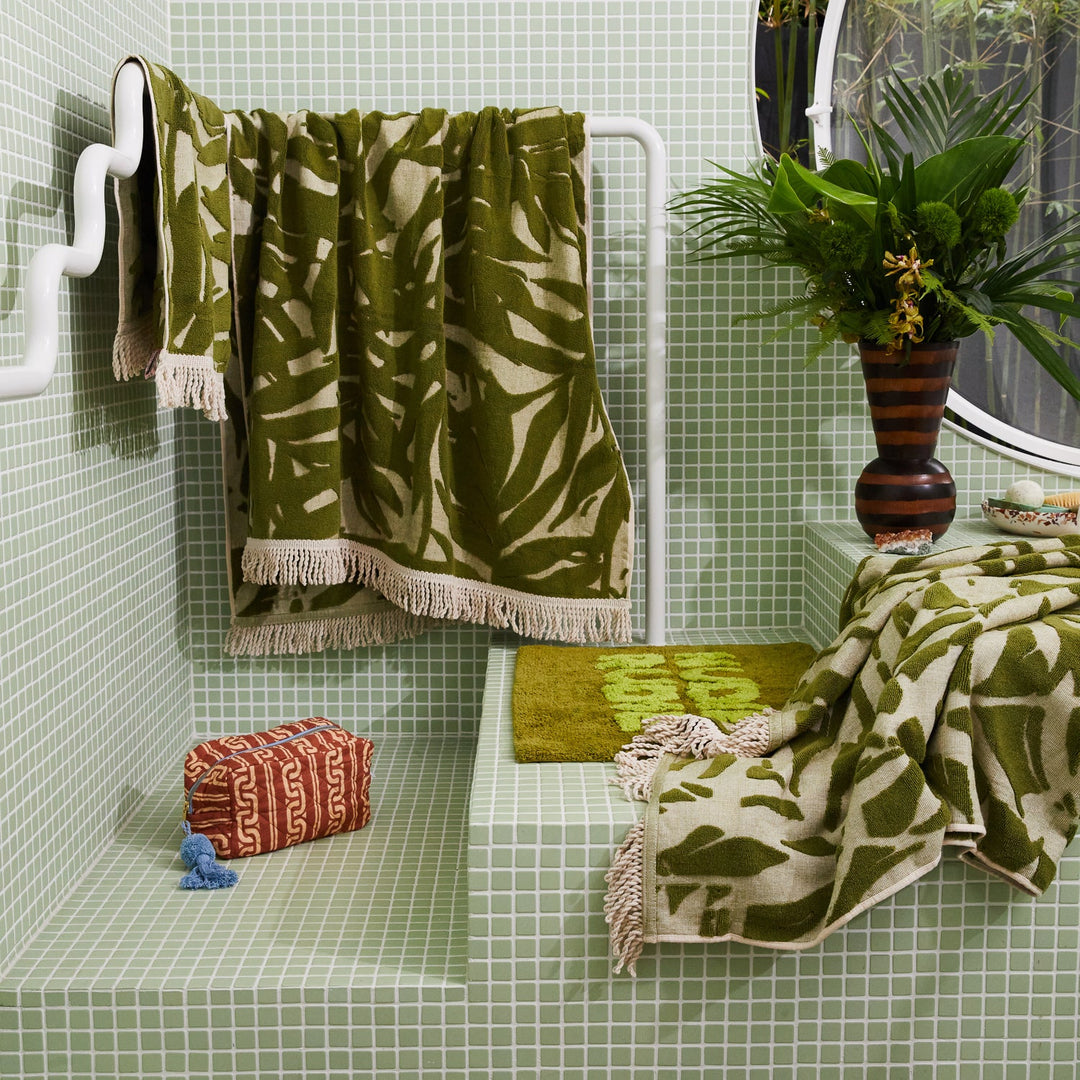 SAGE & CLARE | Verita Bath Sheet | Shut the Front Door