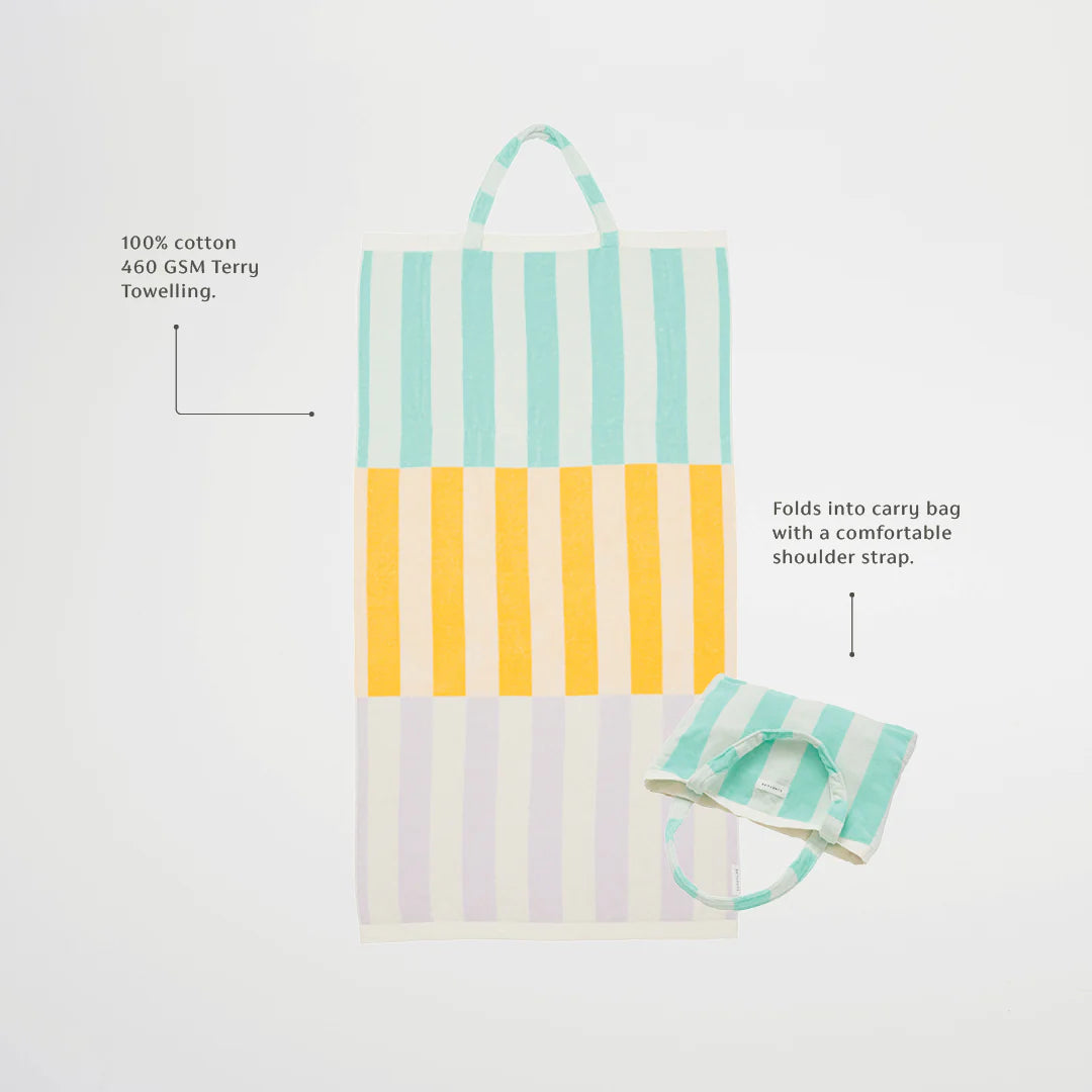 Sunnylife | Beach Towel 2-in-1 Tote Bag - Rio Sun Multi | Shut the Front Door