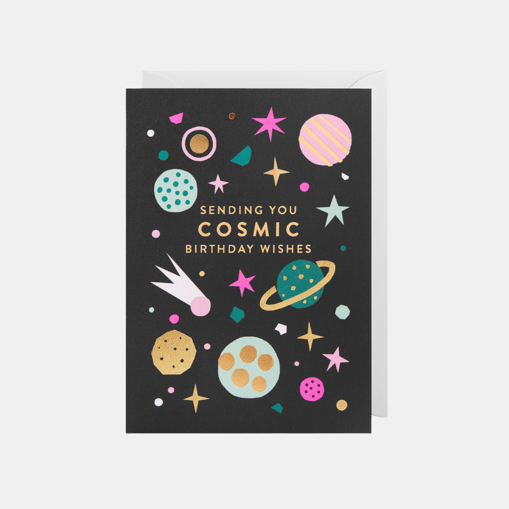 Lagom | Card Cosmic Birthday Wishes | Shut the Front Door