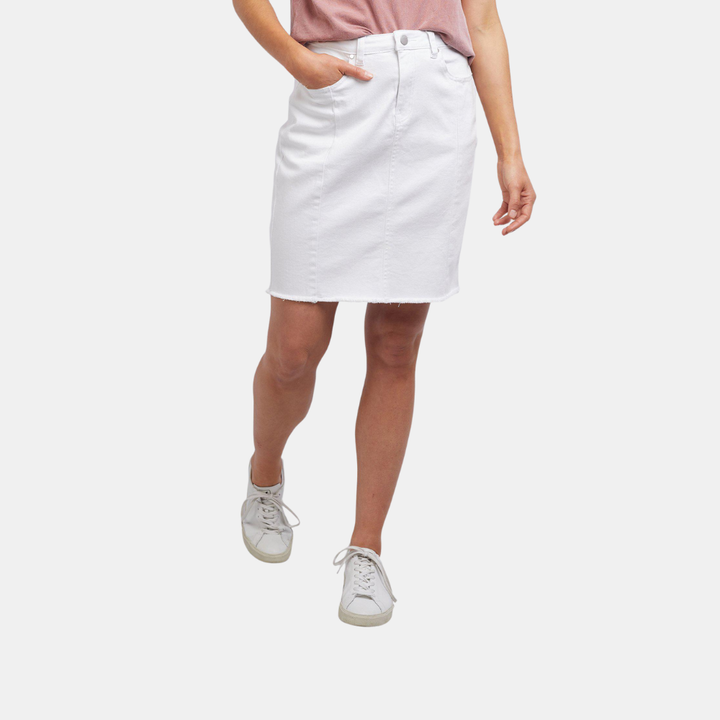 Foxwood | Kiama Skirt - White | Shut the Front Door