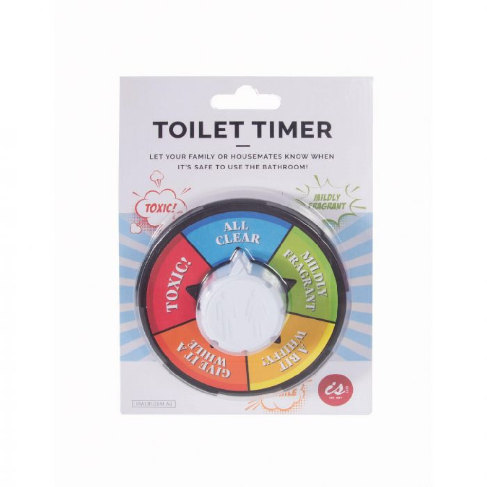 IS Gifts | Toilet Timer | Shut the Front Door