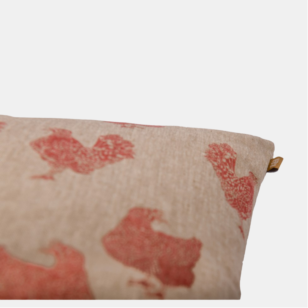 Raine & Humble | Henrietta Cushion 45cm - Fig | Shut the Front Door