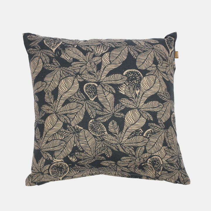 Raine & Humble | Fig Tree Cushion 45x45cm - Dark Slate | Shut the Front Door