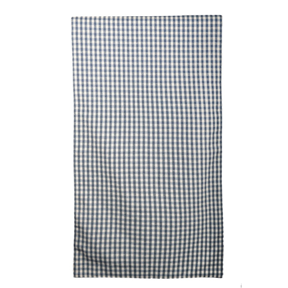 Raine & Humble | Gingham Table Runner - Blueberry | Shut the Front Door