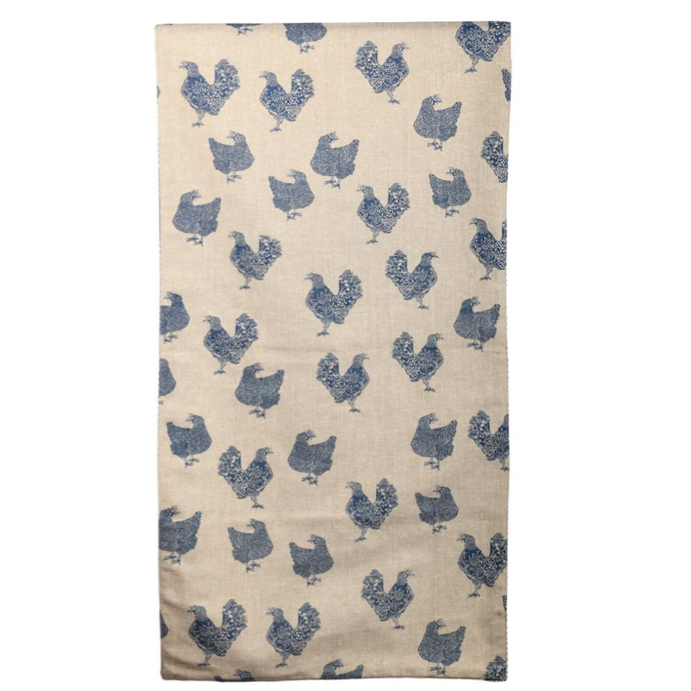 Raine & Humble | Henrietta Table Runner - Blueberry | Shut the Front Door