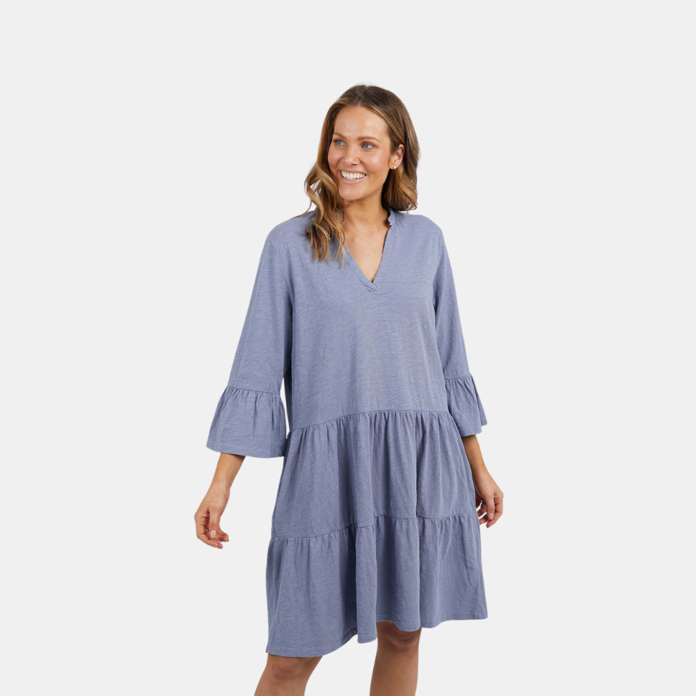 Elm Knitwear | Gemma Dress - Ocean | Shut the Front Door