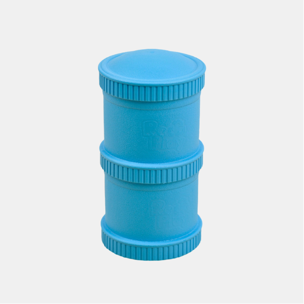 Re-Play | Sky Blue Snack Stack Containers | Shut the Front Door