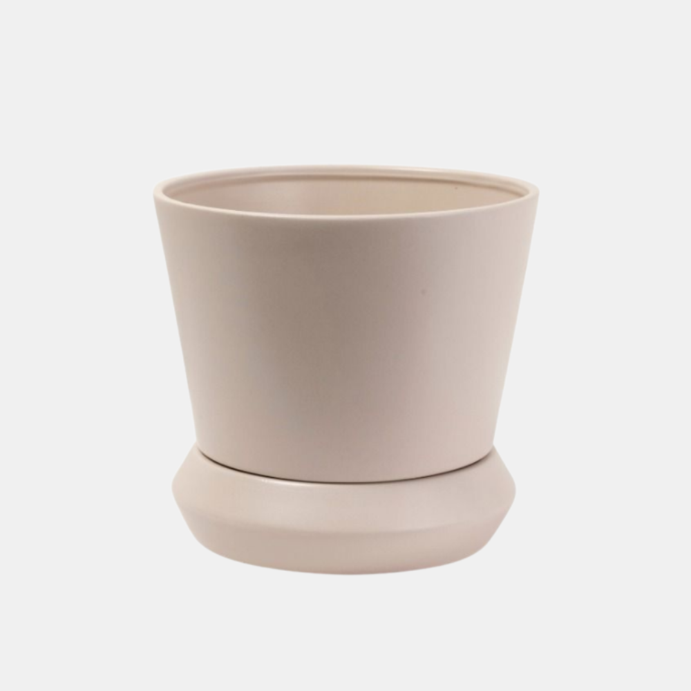 Potted | Hamburg Planter - Parchment Large | Shut the Front Door