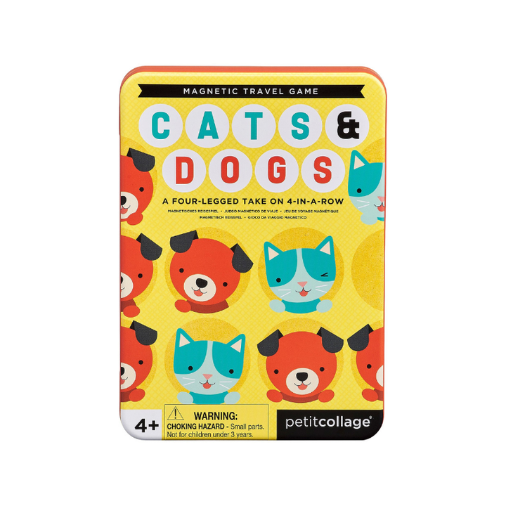 Petit Collage | Cats & Dogs Magnetic Travel Game | Shut the Front Door