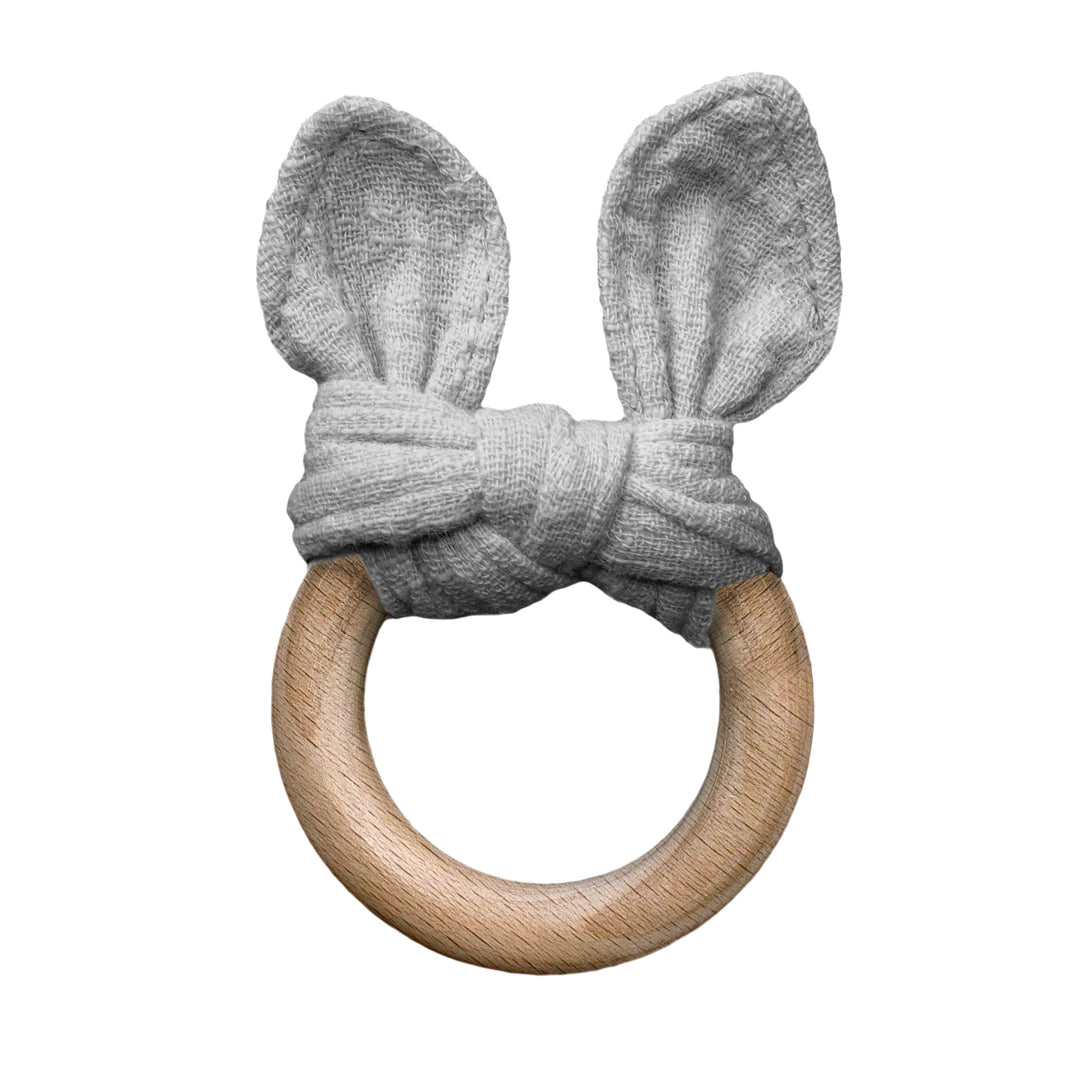 Lily and George | Grey the Bunny Teether | Shut the Front Door