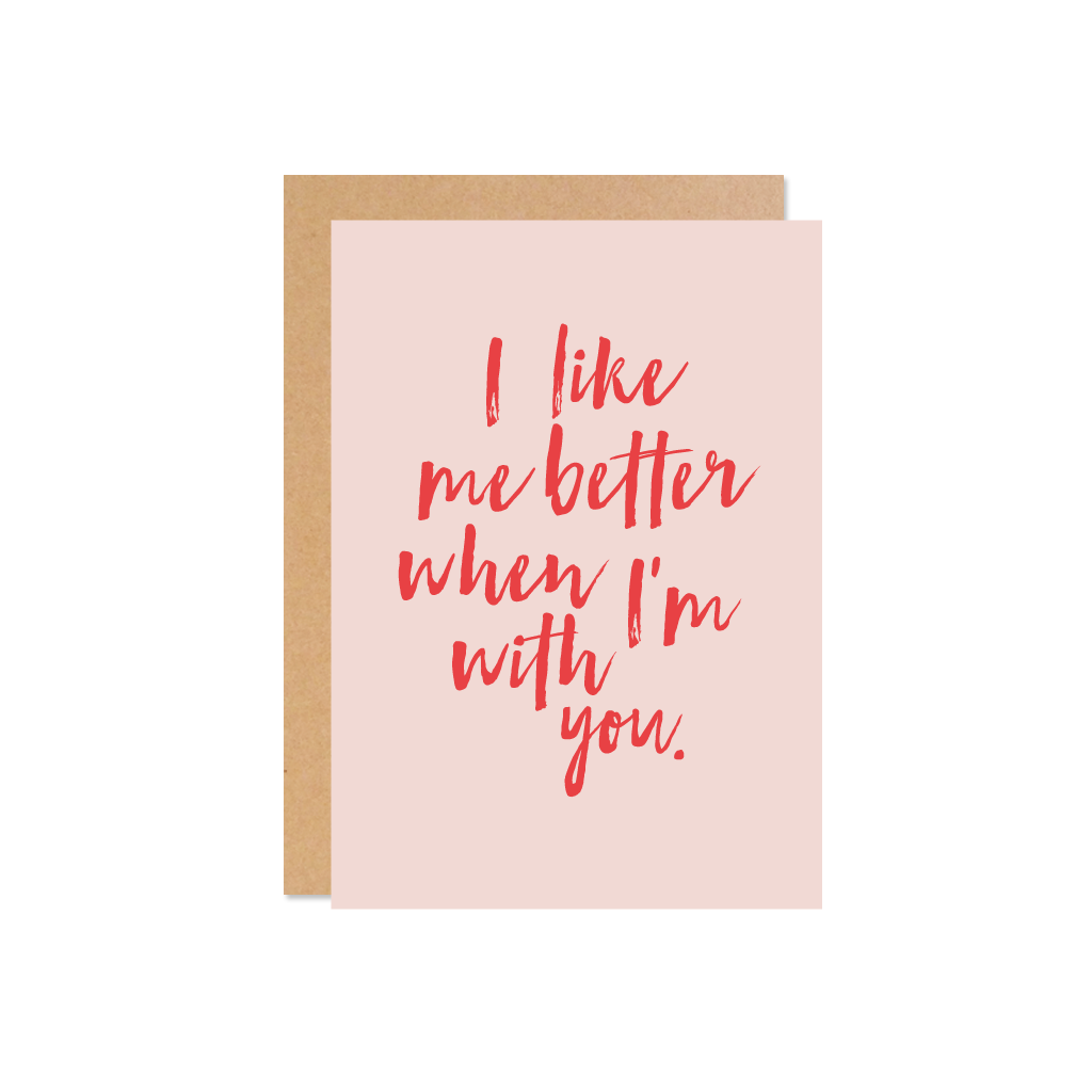 The Wild Ones | Lauv - I Like Me Better When With You Card | Shut the Front Door