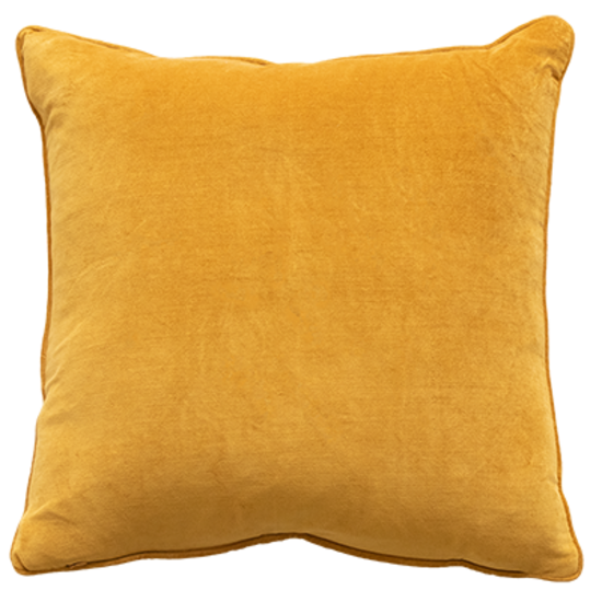 Mulberi | Montpellier Cushion OCHRE 53x53cm | Shut the Front Door