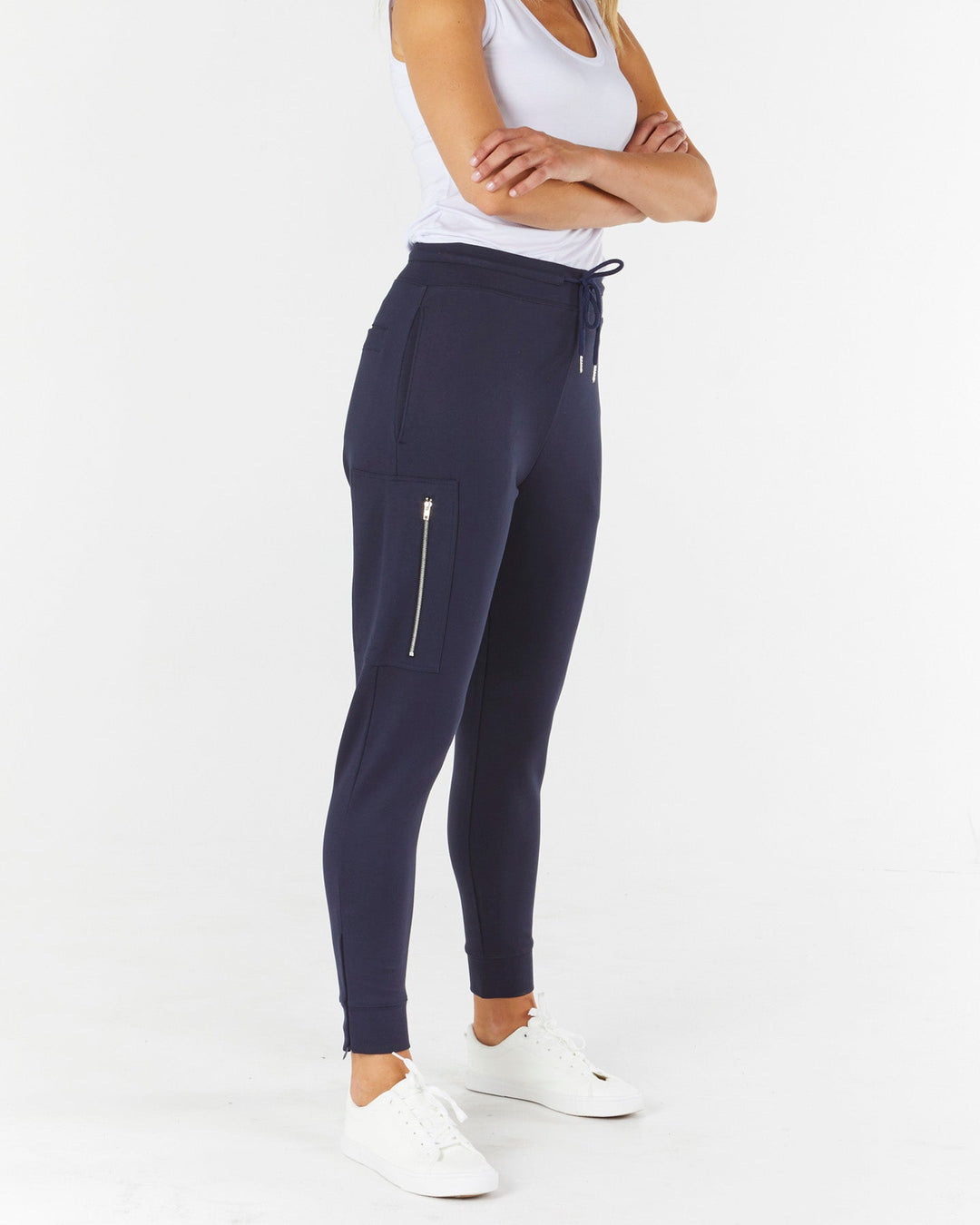 Betty Basics | Baxter Ponte Jogger - Graphite | Shut the Front Door