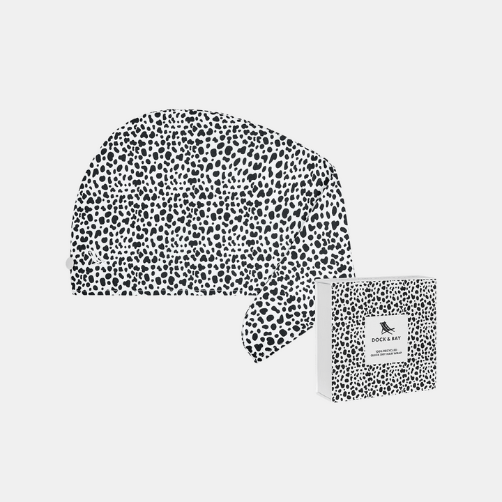 Dock & Bay | Hair Wrap Animal Kingdom Collection - Charming Dalmatian | Shut the Front Door