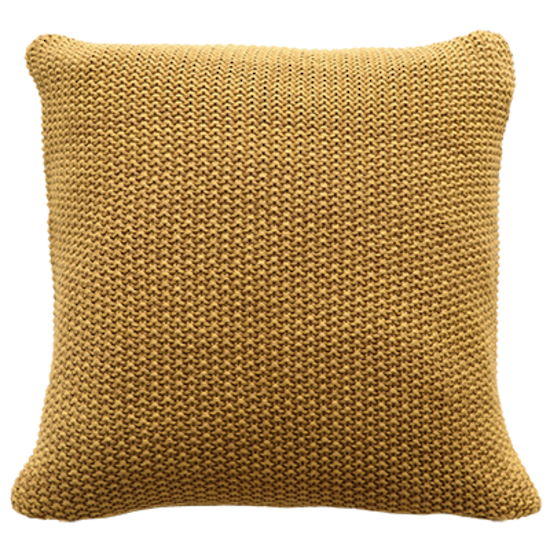 Mulberi | Milford Moss Stitch Cushion HARVEST GOLD 45x45cm | Shut the Front Door