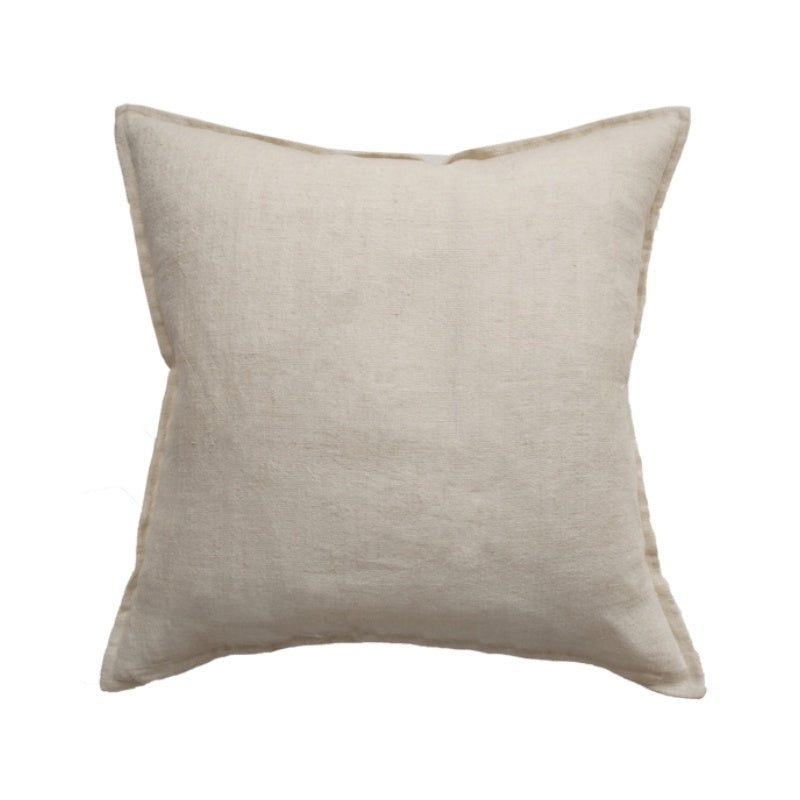 Baya | Cassia Cushion 55x55cm - Almond | Shut the Front Door