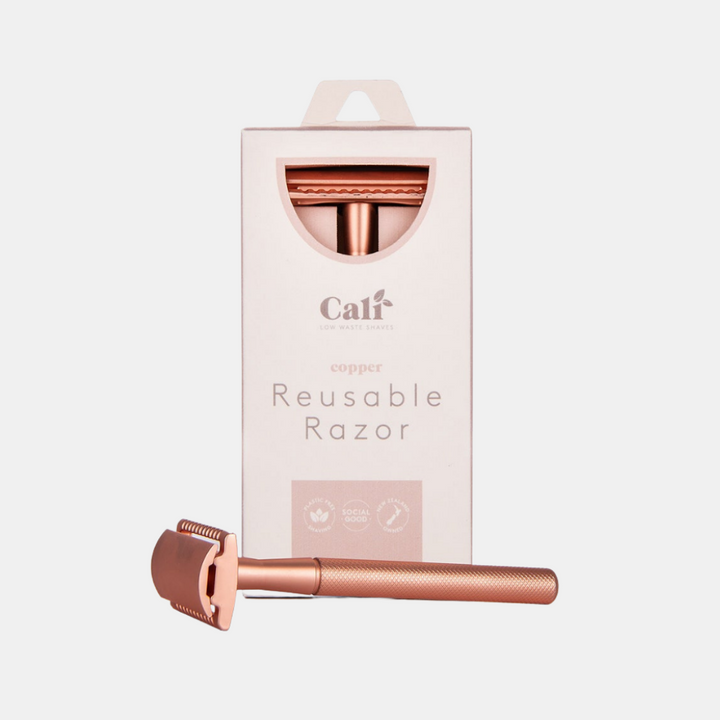 CaliWoods | Long-Handled Copper Razor | Shut the Front Door