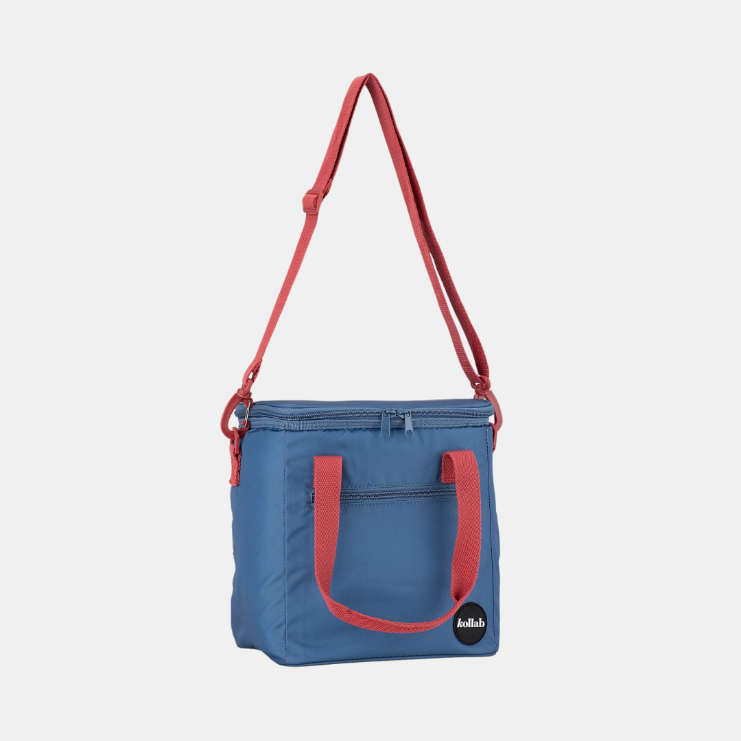 Kollab | Holiday Mini Cooler - Blue | Shut the Front Door