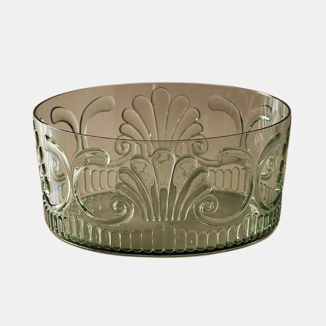 INDIGO LOVE | Flemington Acrylic Salad Bowl - Green | Shut the Front Door