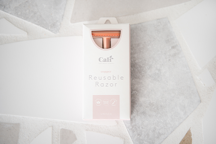 CaliWoods | Long-Handled Copper Razor | Shut the Front Door