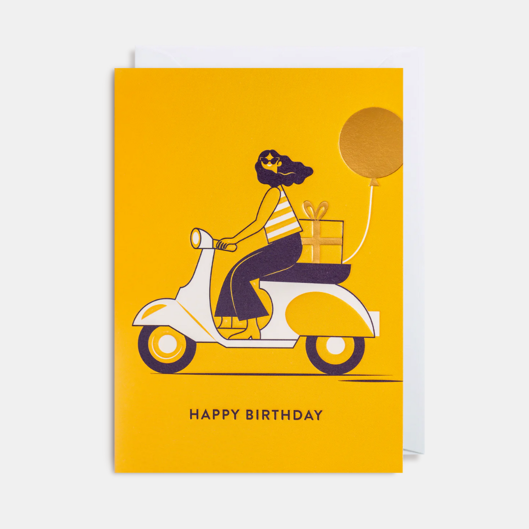 Lagom | Card Happy Birthday 4 | Shut the Front Door