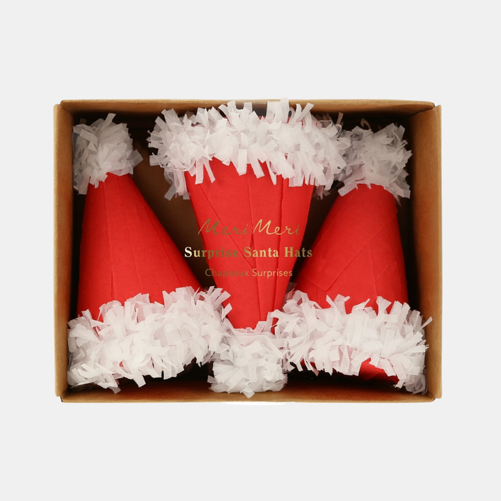 Meri Meri | Santa Hat Surprise Balls | Shut the Front Door