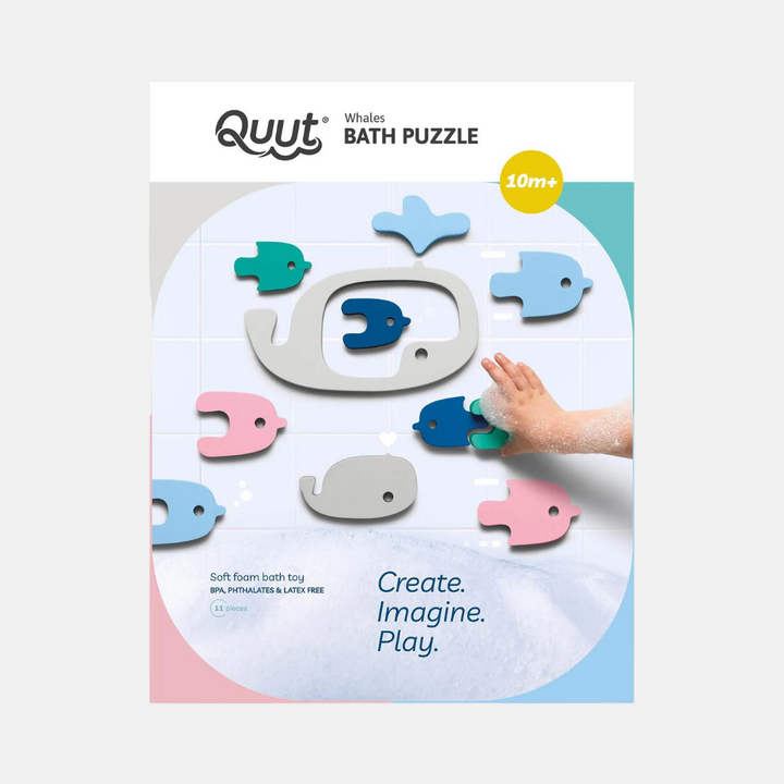 Quut | Whale Bath Puzzle | Shut the Front Door