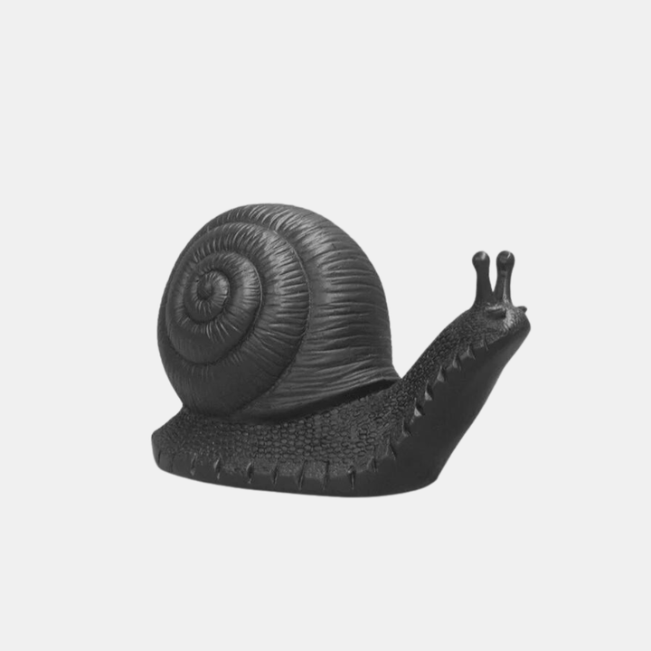 White Moose | Table Snail - Black | Shut the Front Door