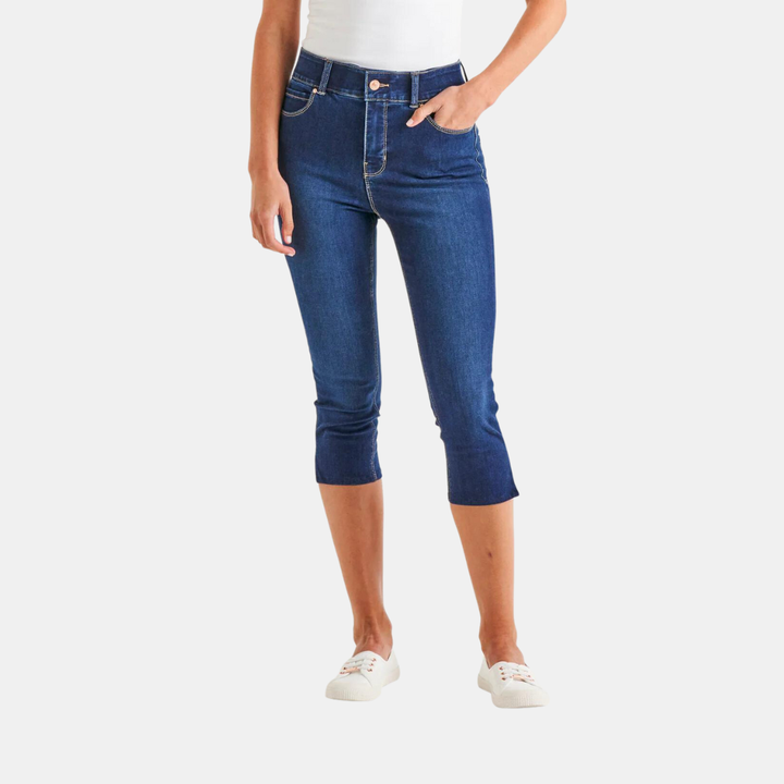 Betty Basics | Camila Crop Jeans - Midnight Denim | Shut the Front Door