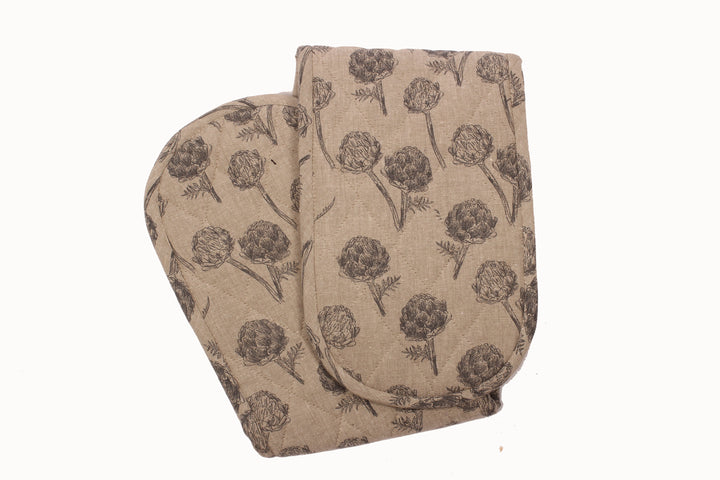 Raine & Humble | Artichoke Double Oven Glove - Charcoal | Shut the Front Door