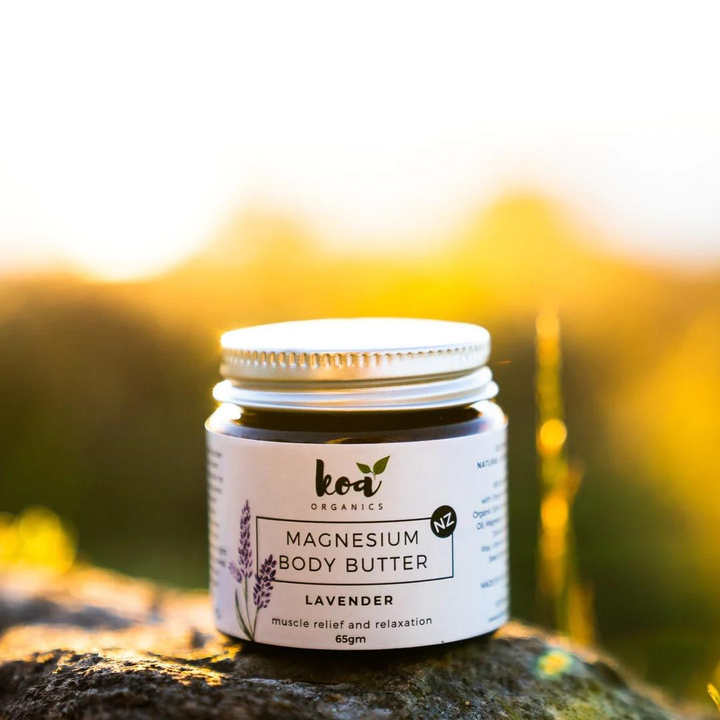 Koa Organics | Magnesium Body Butter - Lavender 65gm | Shut the Front Door