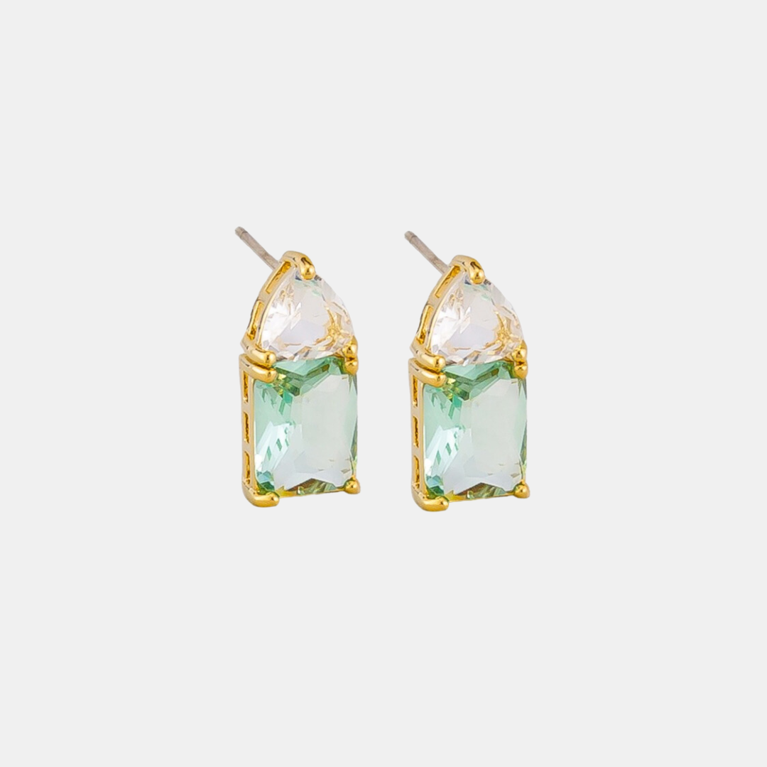 Tiger Tree | Earring Green Crystal Mirabella | Shut the Front Door