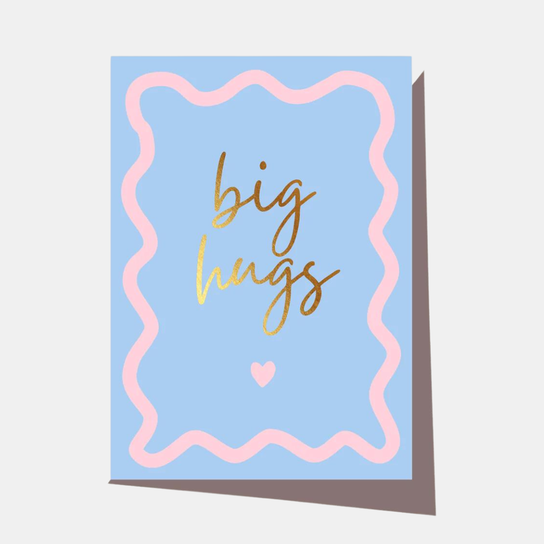 Elm Paper | Card Wavy Big Hugs | Shut the Front Door