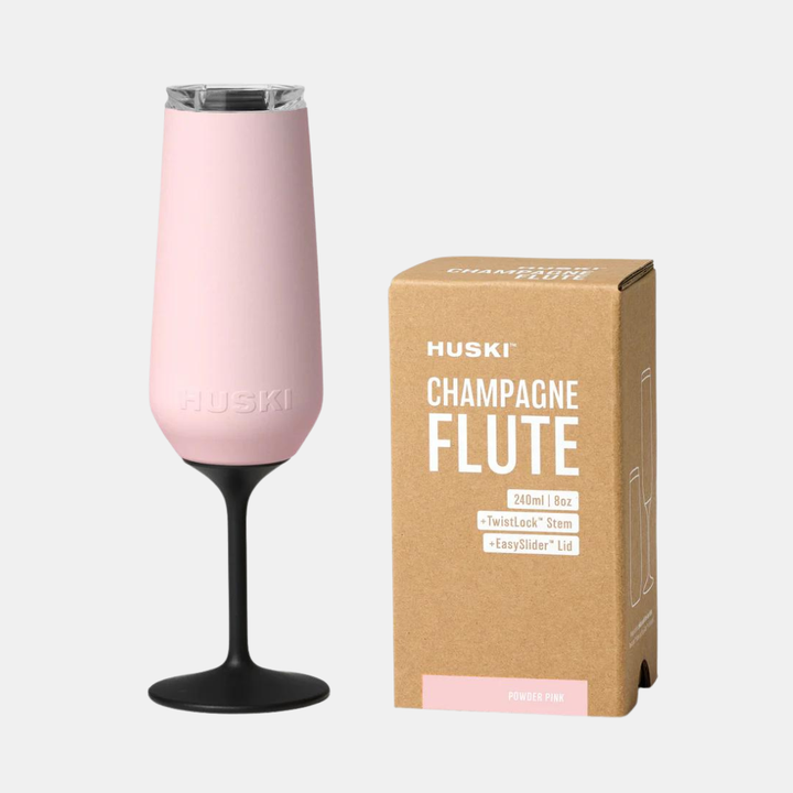 Huski | Huski Champagne Flute - Powder Pink | Shut the Front Door