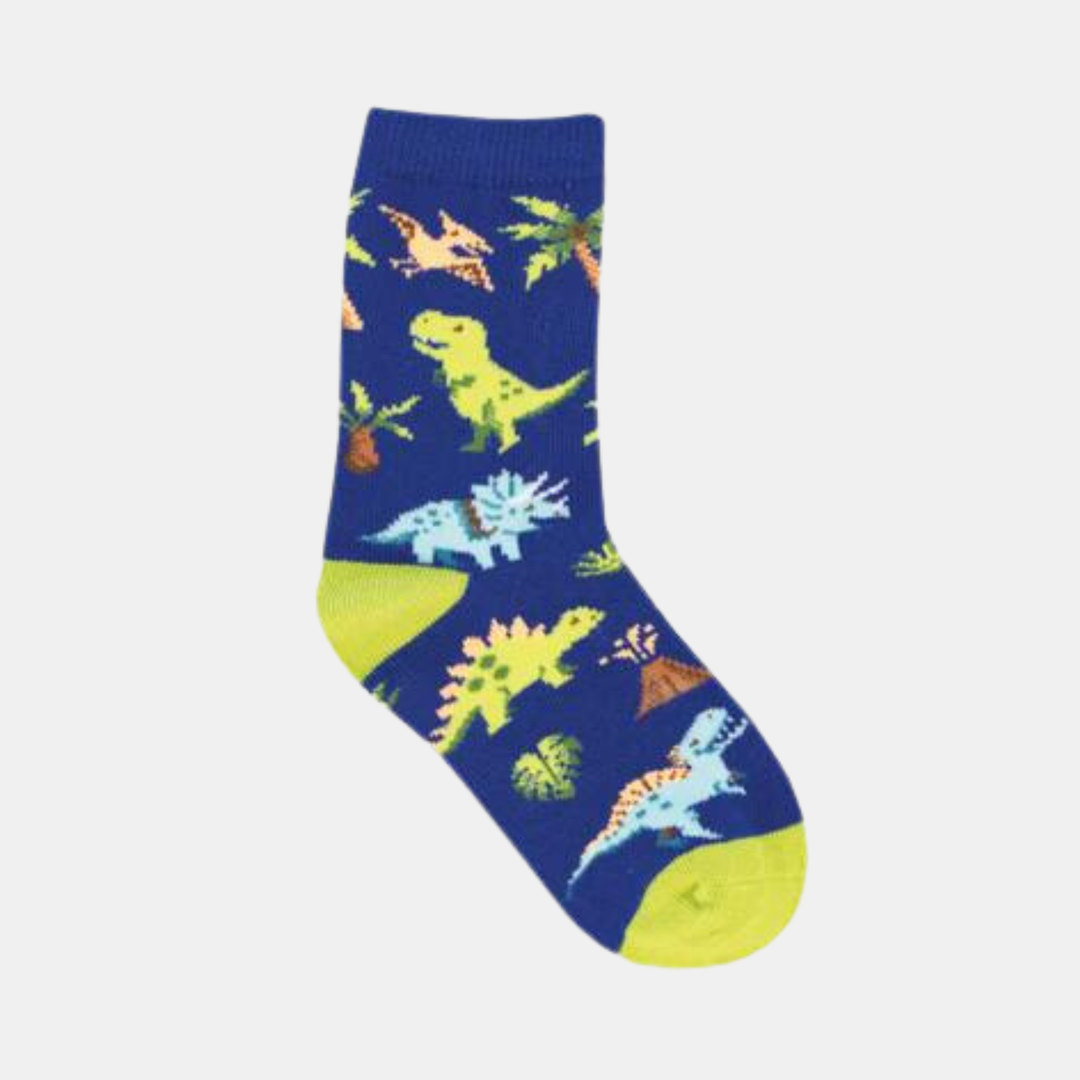 Socksmith | Socks Kids Nervous Rex - Navy 2-4 years | Shut the Front Door